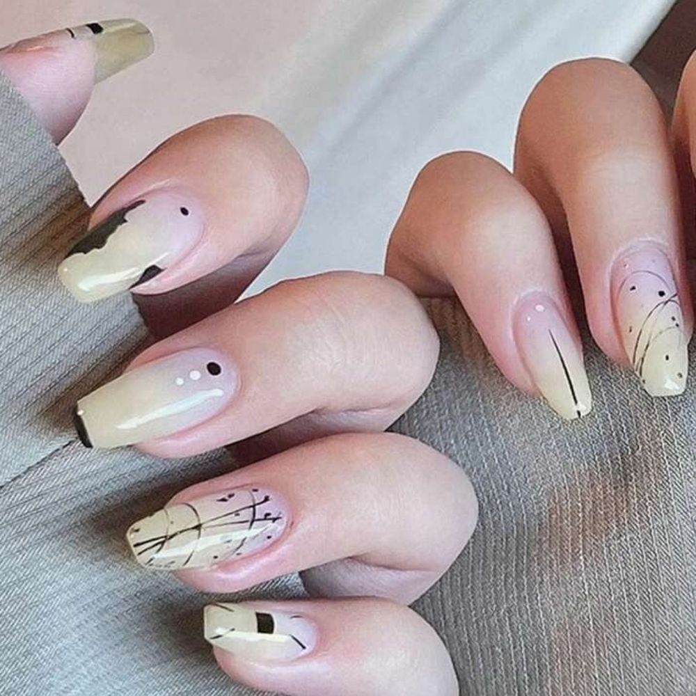 🍒🍒 Ballet Press On Nails